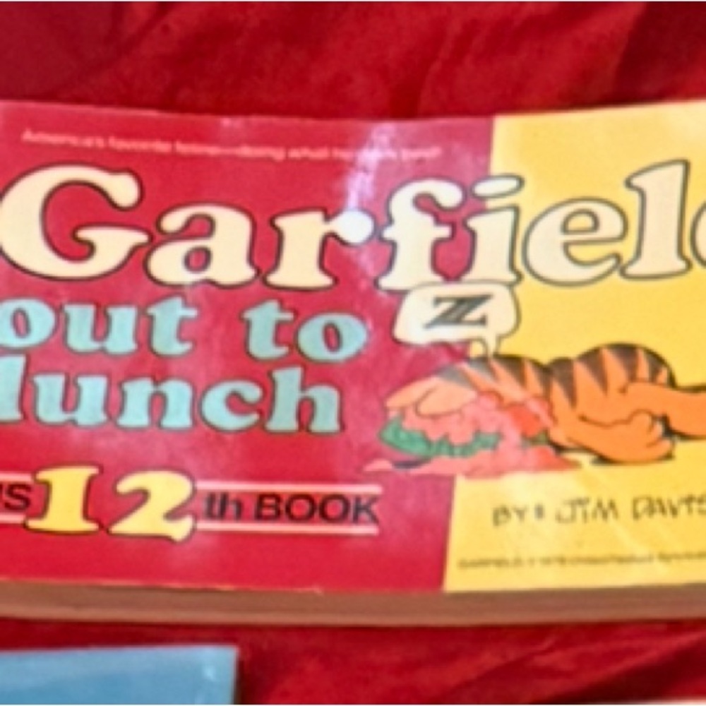 Vintage Rare 1986 Garfield Out to Lunch Book